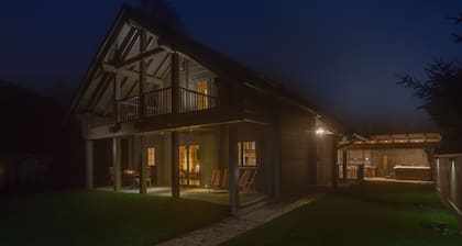 Wellness-chalet lähellä Ljubljanaa