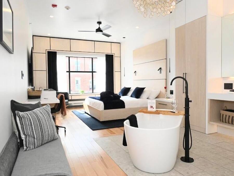 Chambre Luxe | Literie de qualité supérieure, minibar, rideaux occultants