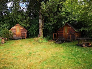 Terrace/patio - Glamping Shelter near Castro Chiloe (Castro)