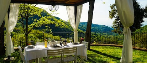 Restauration en plein air