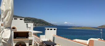 Baywatch Leilighet nær flyplassen i Porto Rafti 30 meter fra sjøen