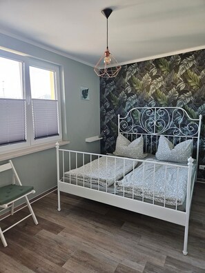 2 dormitorios, cuna de viaje, wifi