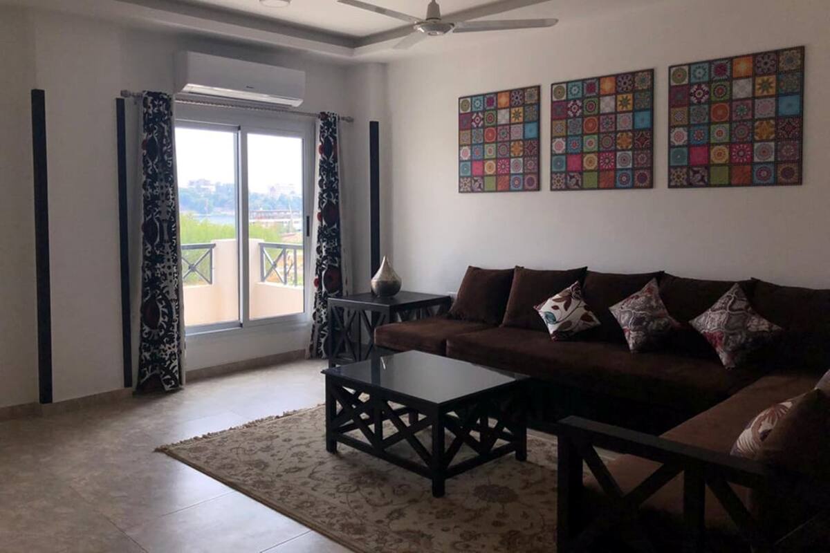 Apartment, 2 Double Beds | Living area