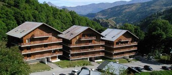 2.o piso, balcón, tv, local para esquís, 42m², Valloire