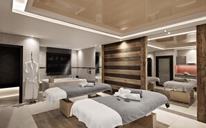 Spa - Wifi, 200m from shops, fitness, swimming pool, sauna, hammam, balcony, parking, tv, ski locker, 60m² (Samoëns)