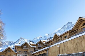 Exterior - Wifi, fitness, swimming pool, sauna, hammam, balcony, parking, tv, ski locker, 80m², Les Houches (Les Houches)