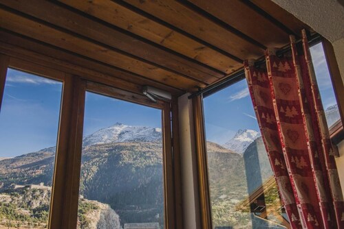 Fitness, terrace, balcony, parking, tv, ski locker, 43m², La Norma