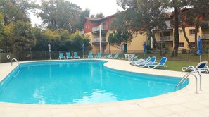 Outdoor pool, a heated pool - Duplex 6/7 people (Capbreton)