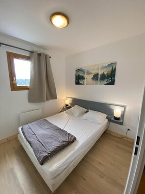 1 bedroom, WiFi - 200m from ski slopes, 2nd floor, view mountain, balcony, tv, ski locker, 32m², Superdévoluy (Le Dévoluy)