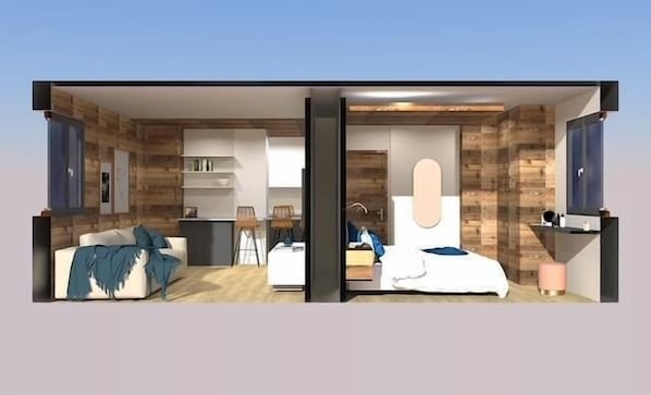 1 bedroom, WiFi