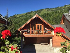 Exterior - 300m from ski lifts, 1st floor, sauna, hammam, terrace, parking, ski locker, 120m², Valloire (Valloire)