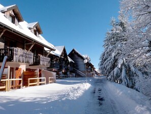 Exterior - Fitness, terrace, balcony, parking, tv, ski locker, 35m², Super Besse (Super Besse)