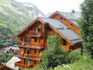 Exterior - 1st floor, balcony, ski locker, 32m², Valloire (Valloire)