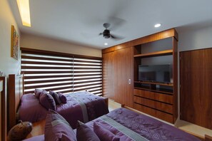 3 quartos, ferros/tábuas de passar roupa, Wi-Fi, roupa de cama