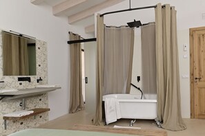 Double Room, Terrace, Garden View (5) | Premium bedding, down comforters, in-room safe, individually decorated - Boutique Hotel Can Sull (Felanitx)