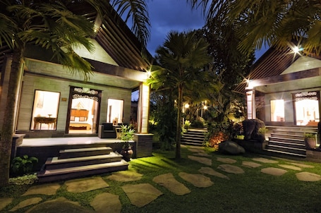 Terraza o patio. Dukuh Sebatu Resort & Villa