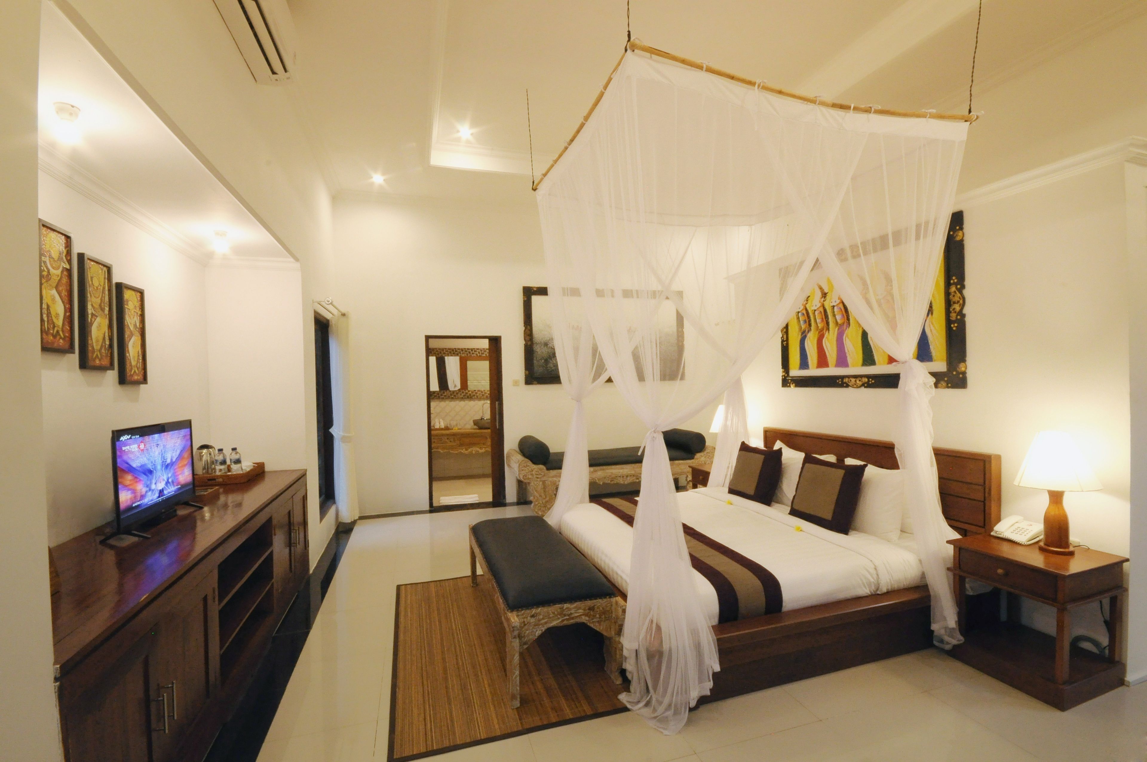 Signature Villa, 1 King Bed, Terrace, Pool View | 1 bedroom, in-room safe, individually decorated, individually furnished