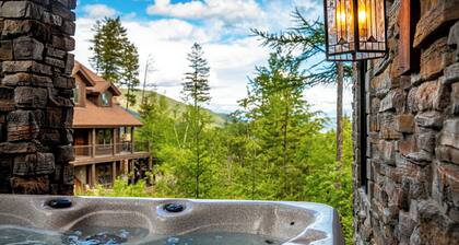 Spectacular Whitefish Mountain Resort home with direct Ski In and Ski Out access out the back door!
