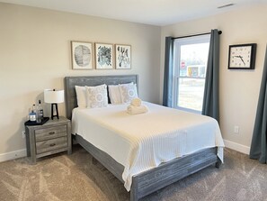 4 bedrooms, iron/ironing board, free WiFi, bed sheets