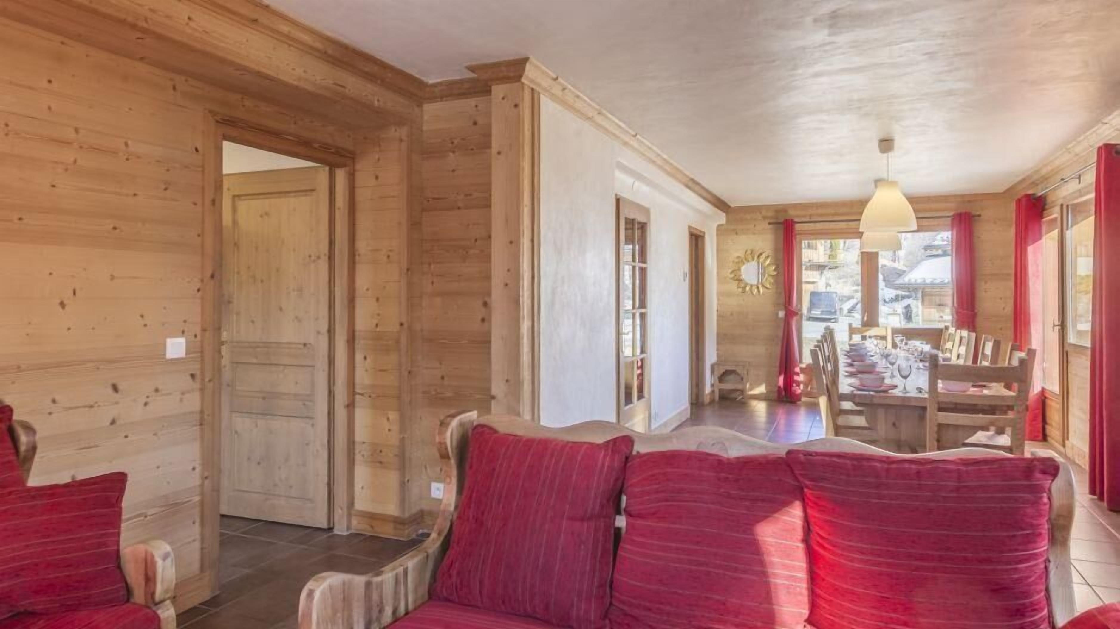 Landhaus, Wifi, Sauna, Balkon, Kamin Oder Ofen Für Holz, Parkmöglichkeiten, Fernseher - Saint-Martin-de-Belleville