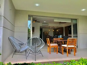 Outdoor dining