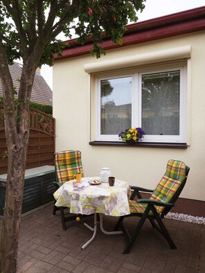 Outdoor dining - Apartment 2 - Us Klausing (Heringsdorf)