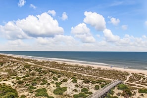 On the beach