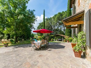 Outdoor dining - Tenuta La Colonna by Interhome (Vinci)