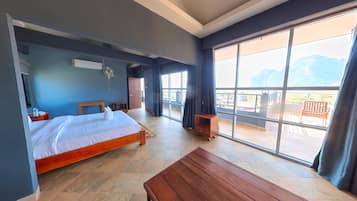 Penthouse Panorama | Seprai katun Mesir, seprai premium, dan selimut bulu angsa