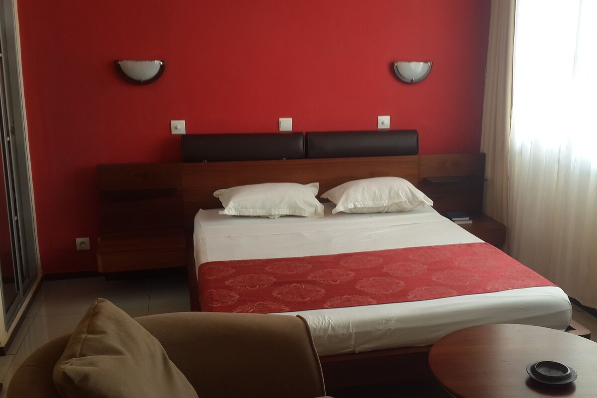 Double Room | In-room safe, desk, blackout drapes, iron/ironing board