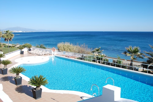 Direkt am Strand Spektakuläre Wohnung, große Terrasse mit Meerblick