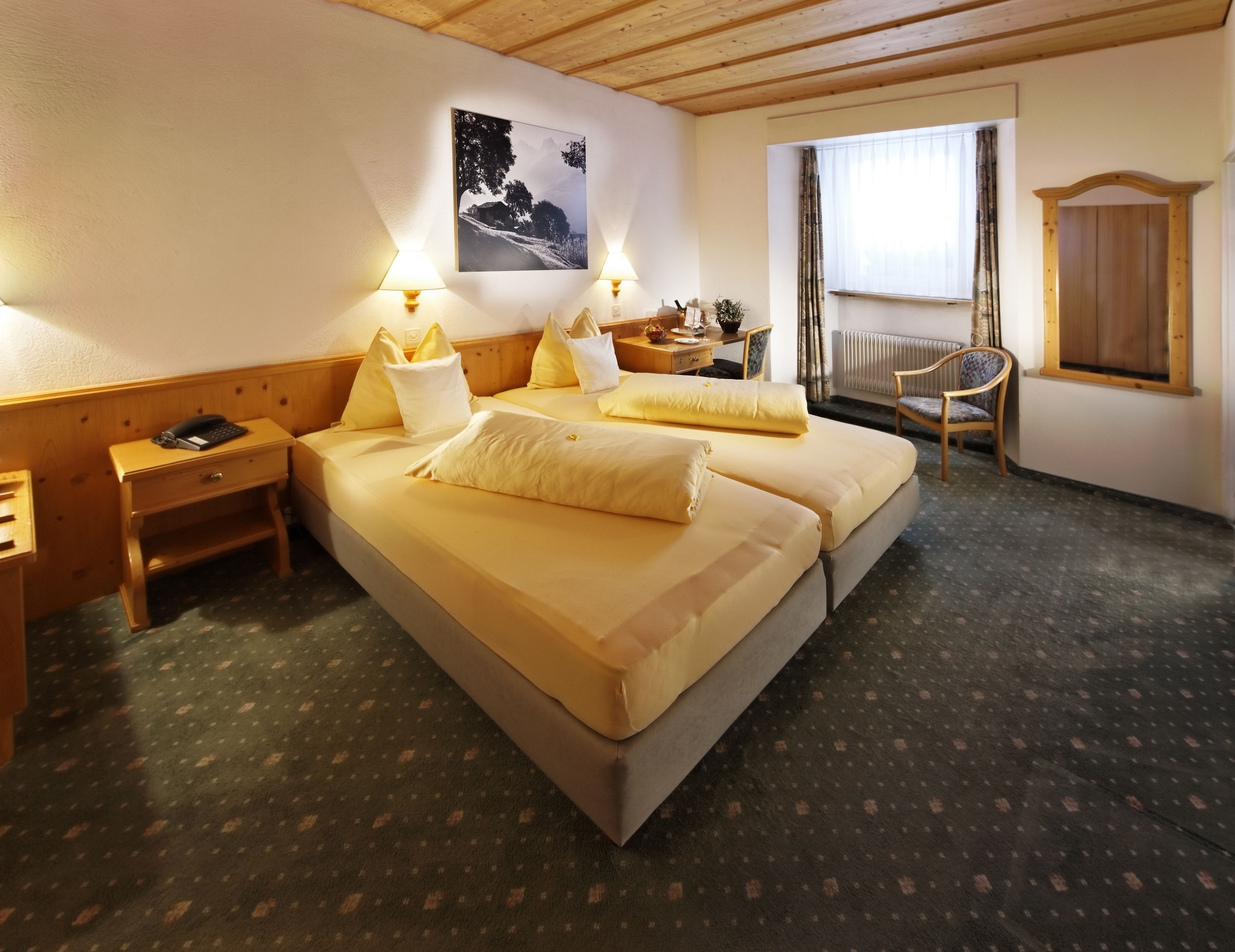 standard double room, mountain view | hypo-allergenic bedding, in-room safe, desk, free wifi