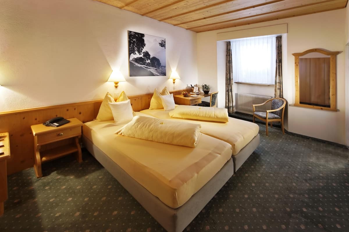 standard double room, mountain view | hypo-allergenic bedding, in-room safe, desk, free wifi