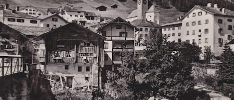 Utsikt fra overnattingsstedet