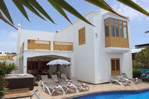 Terrace/patio - Villa Lea 11 Lanzarote (Tías)