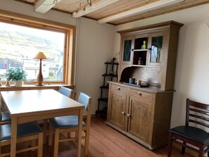 Apartment, 5 Bedrooms | In-room dining - Hotel Bakkin (Vagur)