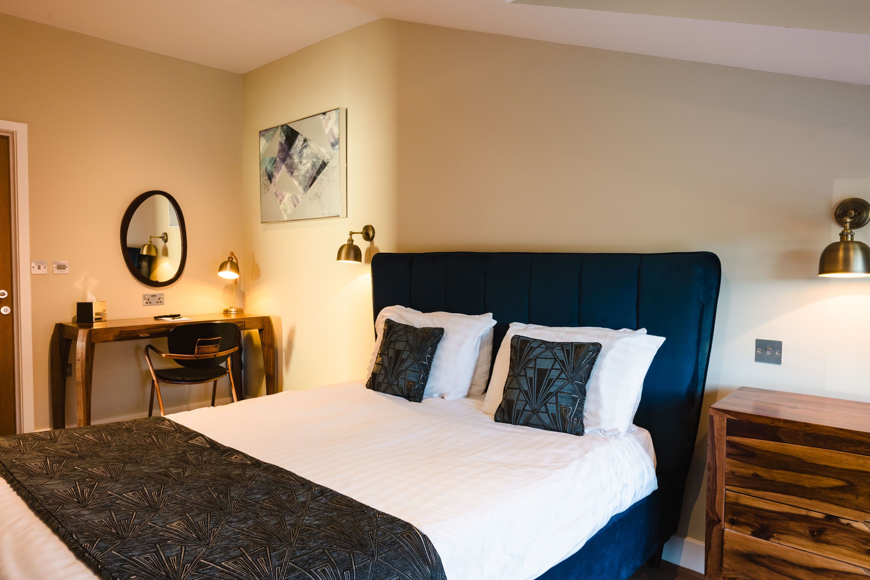 Executive-studio, 1 parisänky, keittiö