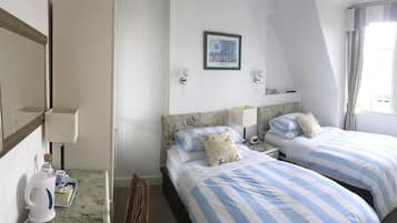 Desk, iron/ironing board, free WiFi, bed sheets