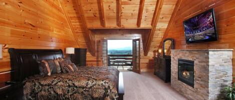 Cabin, Multiple Beds, Jetted Tub, Mountain View | 9 bedrooms, iron/ironing board, free WiFi, bed sheets