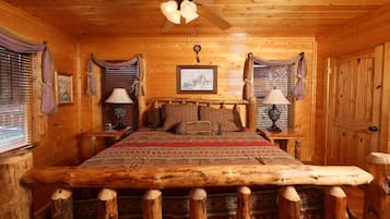 Cabin, Multiple Beds, Hot Tub, Mountain View | 1 bedroom, individually decorated, individually furnished, free WiFi