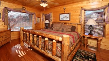 Cabin, Multiple Beds, Hot Tub, Mountain View | 1 bedroom, individually decorated, individually furnished, free WiFi