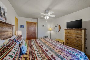 Ferienhaus, Mehrere Betten, Whirlpool | 2 Schlafzimmer, individuell dekoriert, individuell eingerichtet