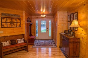 Cabin, Multiple Beds, Hot Tub | Interior