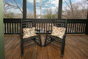 House, Multiple Beds, Hot Tub | View from room