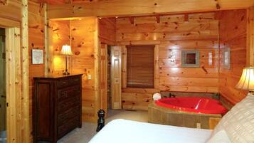 Cabin, 1 giường cỡ king và sofa giường, lò sưởi | 1 phòng ngủ, truy cập Internet không dây miễn phí