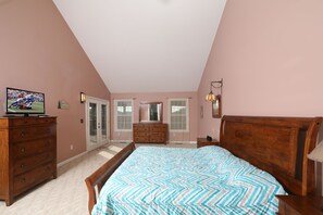 Mökki, useita sänkyjä, poreamme, vuoristonäköala | 5 makuuhuonetta, ilmainen Wi-Fi, vuodevaatteet