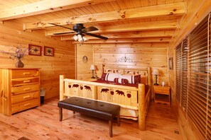 Cabin, Multiple Beds, Hot Tub | 2 bedrooms, individually decorated, individually furnished, desk - Amazing Grace - Two Bedroom Cabin (Sevierville)