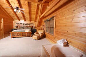 Cabin, 5 Bedrooms, Fireplace