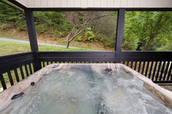 House, Multiple Beds, Hot Tub | View from room