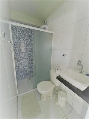 Bathroom - Flats Aconchego dos Artistas (Campina Grande)